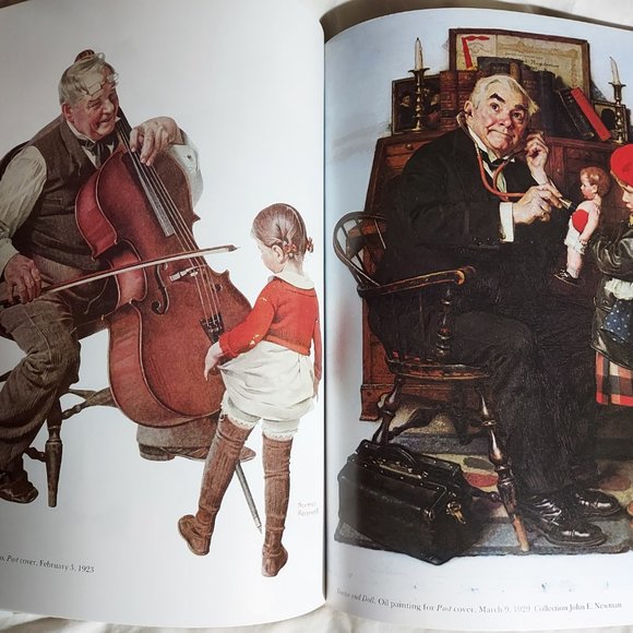 The Norman Rockwell Treasury HARDCOVER Book by Thomas S Buechner - Picture 4 of 6